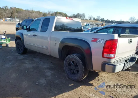 2009 GMC Sierra 1500 Sle из США, поврежденный, VIN 1GTEK29029Z163501